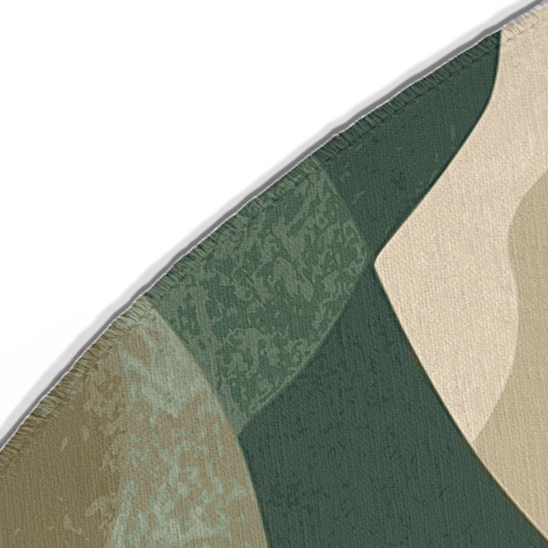 Tapis intérieur et extérieur Velvet Horizons, Rond 5 pi