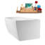 Baignoire autoportante 71 po avec plateau interne Streamline-101413330