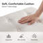 Upholstered Foam Bench with Shelves