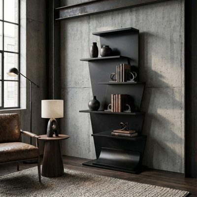 Zelda Geometric Bookcase