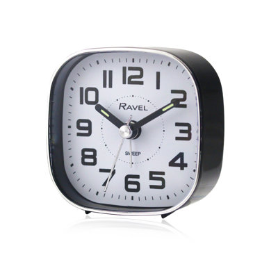 Quartz movement / Crystal Alarm Tabletop Clock