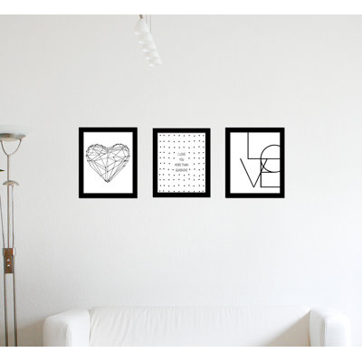 3 Piece Single Picture Frame Print