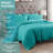 Egyptian Cotton 400 Thread Count Solid Luxury Duvet Cover Set with Pillow Shams-1462889947-1462889924