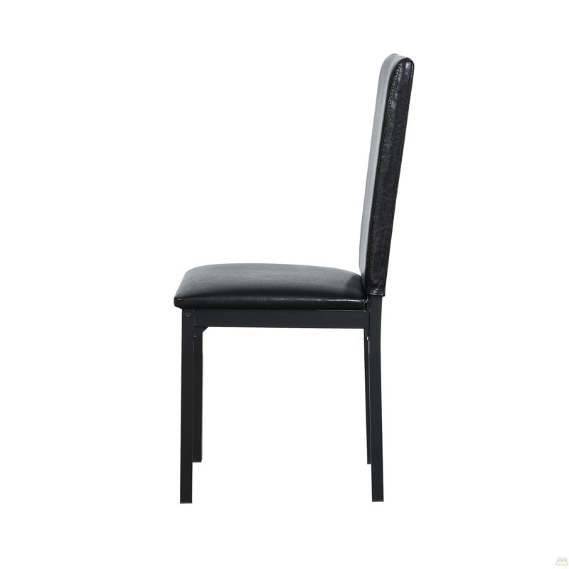 4-Piece Metal Frame Dining Seats