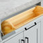 Meuble-lavabo double en bois massif Tidworth avec plateau en marbre de Carrare de 1,5 po-2035221563-2031768059