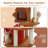 43" Cat Tree Cat Tower For Indoor Large Cats, Cat Bed House With 3 Large Condos And Sisal Scratching Posts For Kittens-233294304