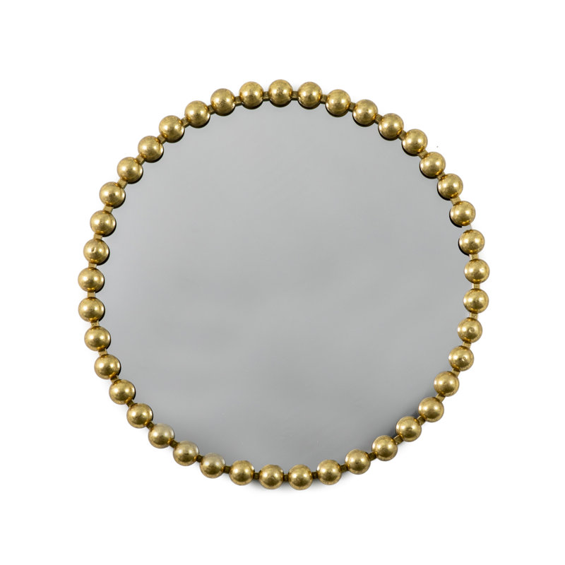 Callanan Metal Wall Mirror, Gold