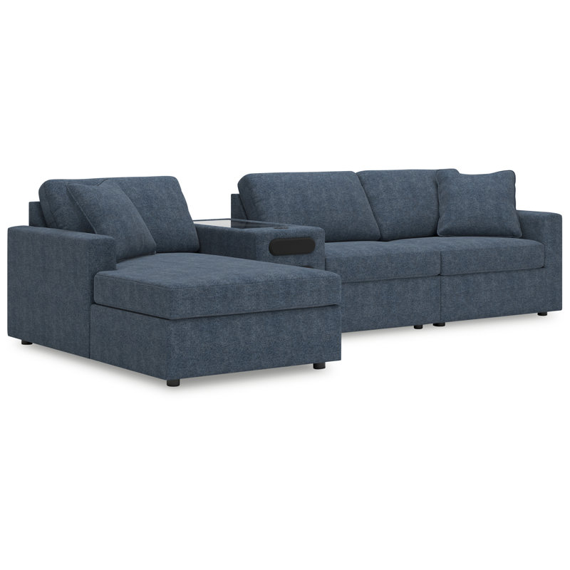 Modmax 4-Piece Sectional with Chaise, Left Hand Facing