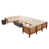 Teak Frame / Beige Cushion selected