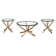 Ensemble de 3 tables basses Cherline