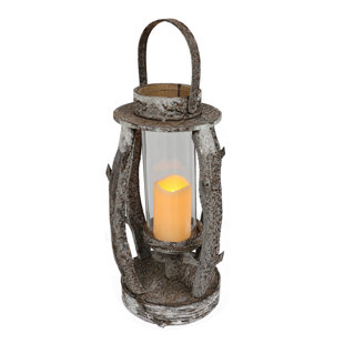 22'' H Tabletop Lantern with Candle Included