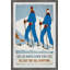 Winter in NY State - Reproduction d'art graphique sur papier encadré-861977844