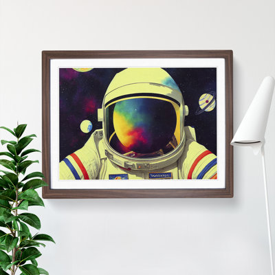 Colourful Astronaut Vol.2 - Framed Print