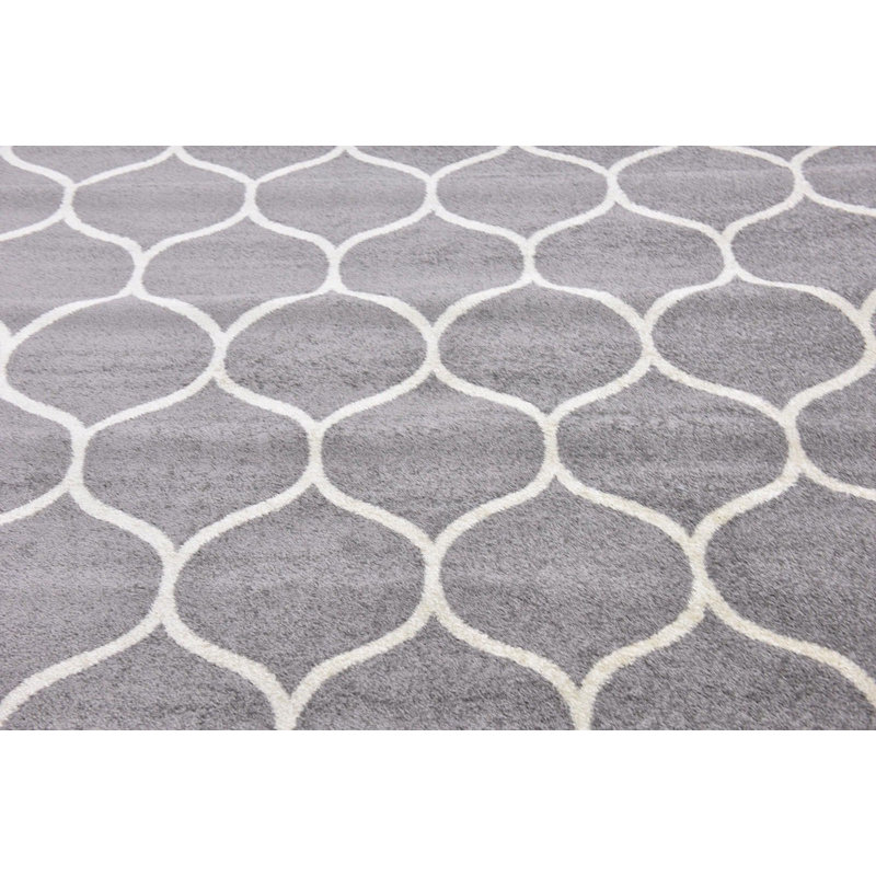 Llanet Geometric Indoor Rug, Rectangle 9' x 12'