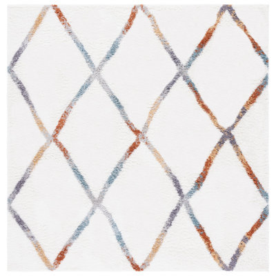 Berber Shag Performance Geometric Rug
