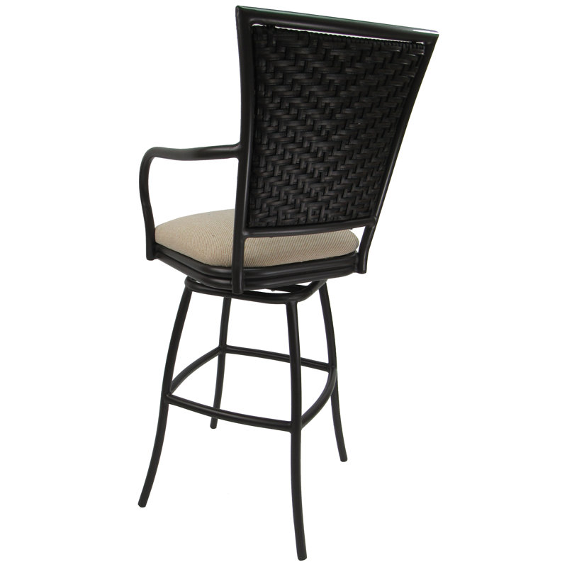 Tabouret de bar 34 po, Sergé sablonneux