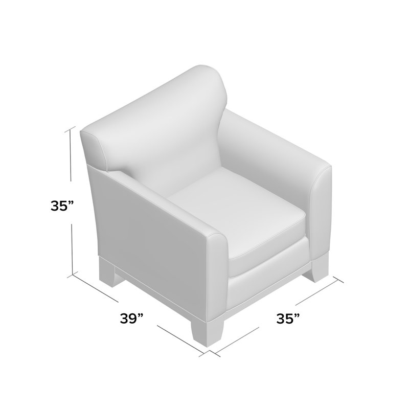 Breese Armchair, Gray