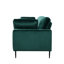 Etta 214.1Cm Velvet Square Arms Sofa-982565712