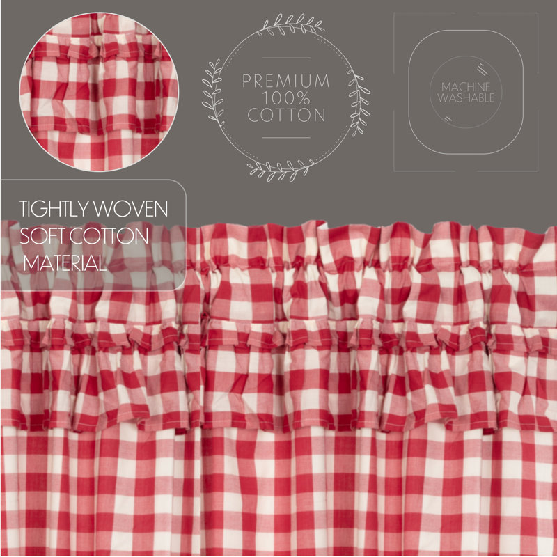 Paire de rideaux obscurcissant 100% coton Batul