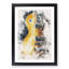 Aged Electric Guitar Watercolour - Picture Frame Graphic Art-56923152-56923151