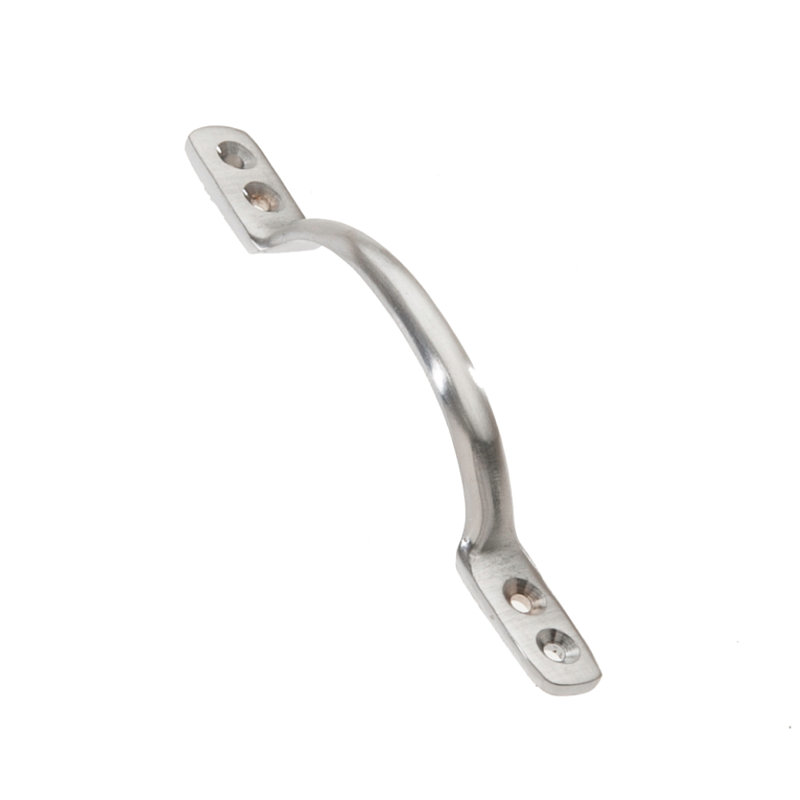 Najma Sash Arch Handle, Brushed Satin Chrome