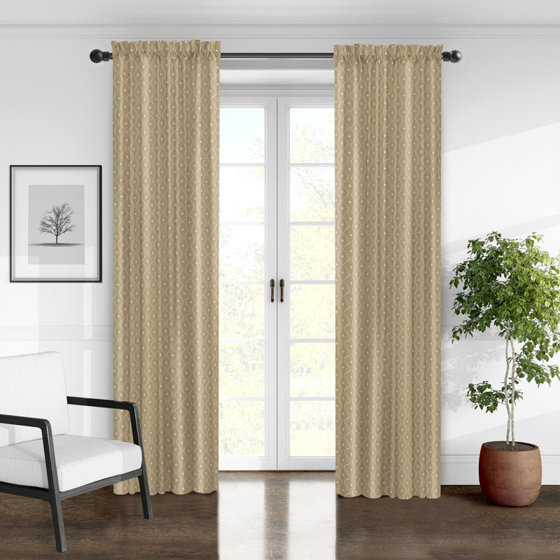 Samuel Diamonds, Gold, 50" W x 240" L