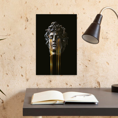 «Mds Elegant Contemporary Moth Snake», art mural