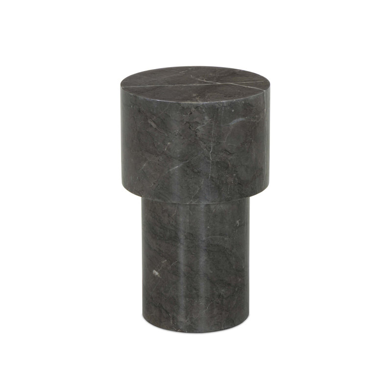 Guthrie End Table-Warm Grey Marble