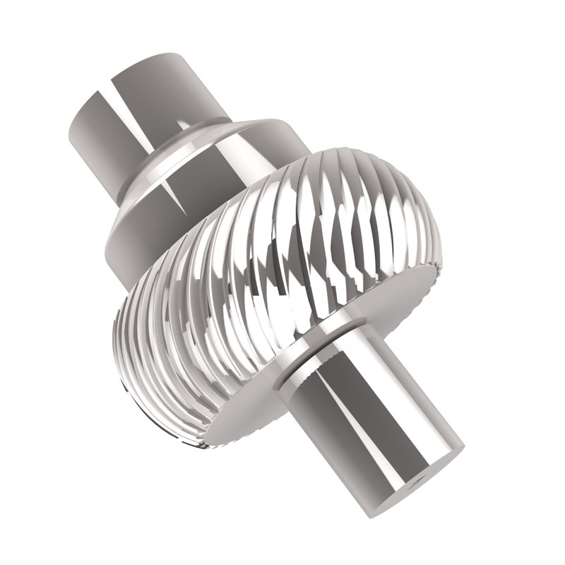 Poignée fantaisie 1 3/4", Chrome poli