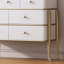 Armoire de rangement simple en bois massif de luxe léger