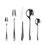 Morgana Flatware Set with Cake Forks - 30 Pieces - Stainless Steel