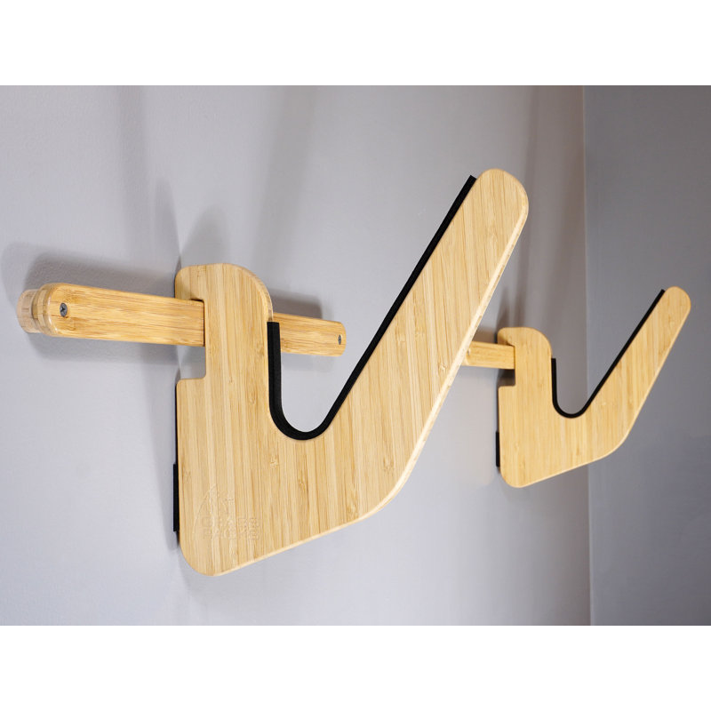 Support de planche de surf - Kaua'I Series, 1 niveau, Bambou