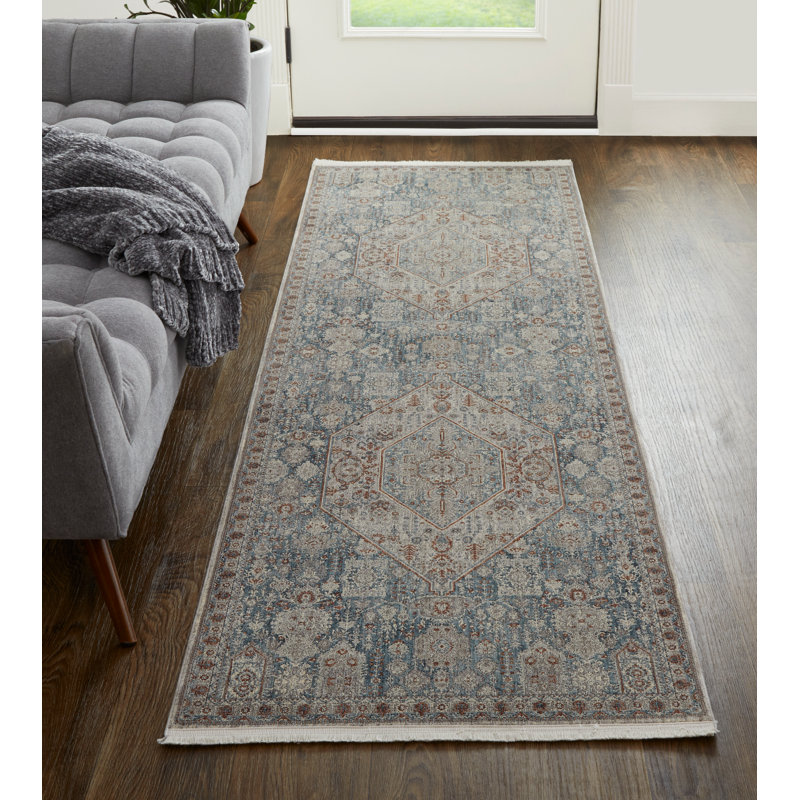 Oriental Indoor Rug, Runner 2'8" x 10'