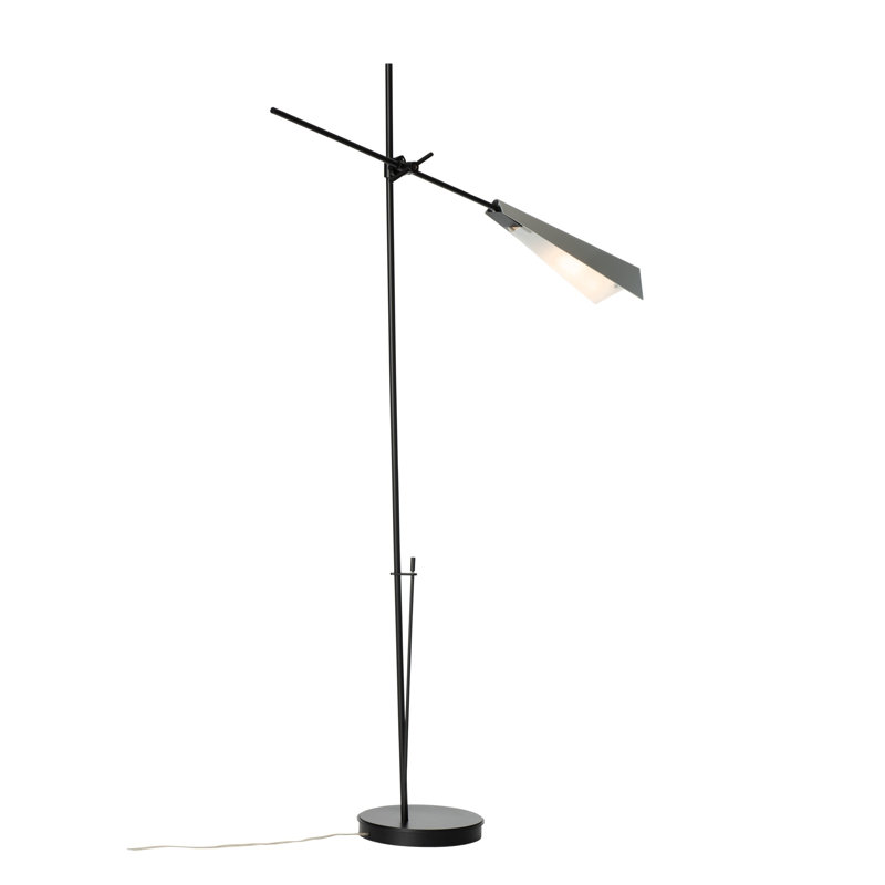 Vertex Floor Lamp, Bronze, Soft Gold