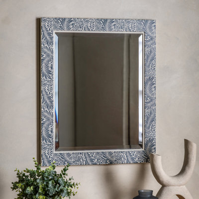 Margret Botanical Rectangle Mirror 51cmx61cm