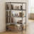 5-Tier Black Metal Rack