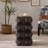 Three - dimensional Embossed Pattern Designed Retro Side Table with Meticulous Craftsmanship, Ideal for Adding Vintage Charm to Your Space