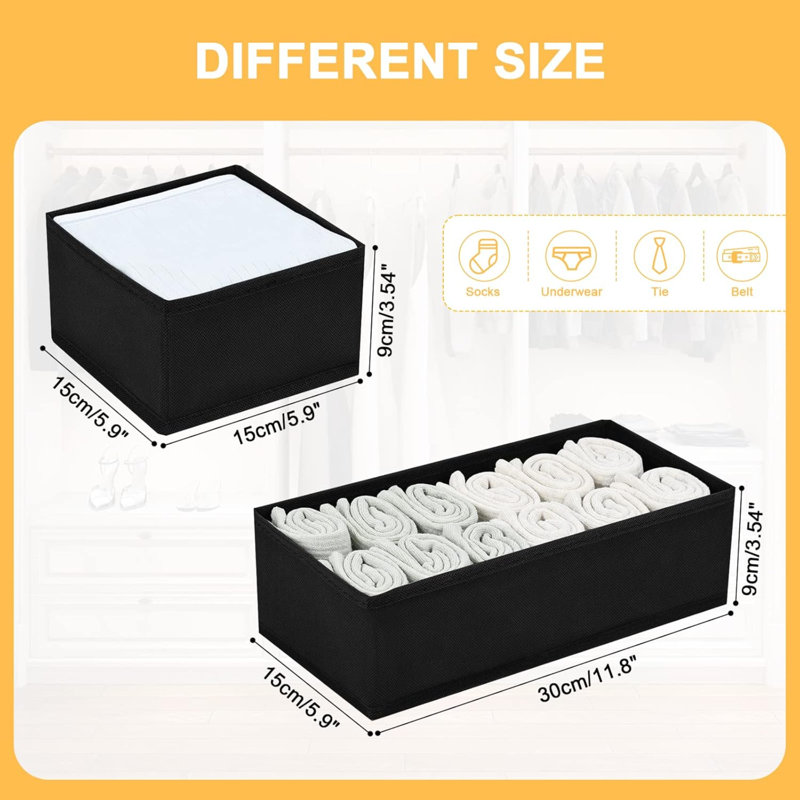 Blended Fabric Drawer Organizers