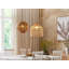 Ossipee 1 - Light Brown Geometric Pendant