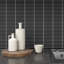 Porcetile 11.2 in. x 11.91 in. Stacked Porcelain Mosaic Wall and Floor Tile-93735481