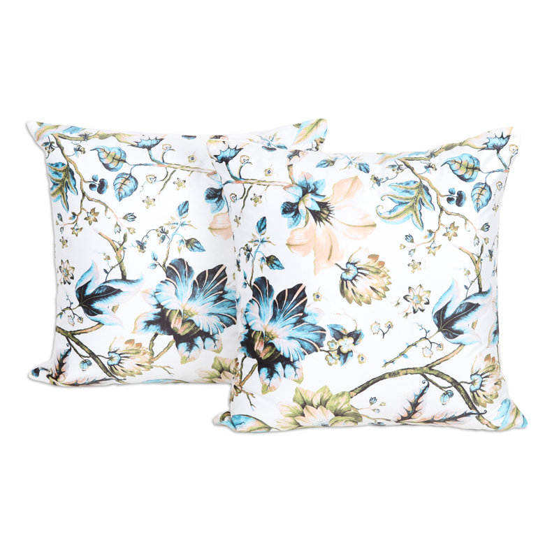 Housses de coussin imprimées à la main Novica