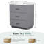 Ensemble de meuble-lavabo 30 po avec lavabo en céramique, armoire de rangement moderne autoportante avec 2 tiroirs-1833950843