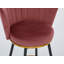 Tabouret de comptoir rembourré avec structure en métal (ensemble de 2)-1238120001