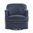 Genuine Leather Swivel Barrel Chairs-1611964128
