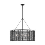 Thom Filicia Winslow Dining Room Chandelier With Clear Shade