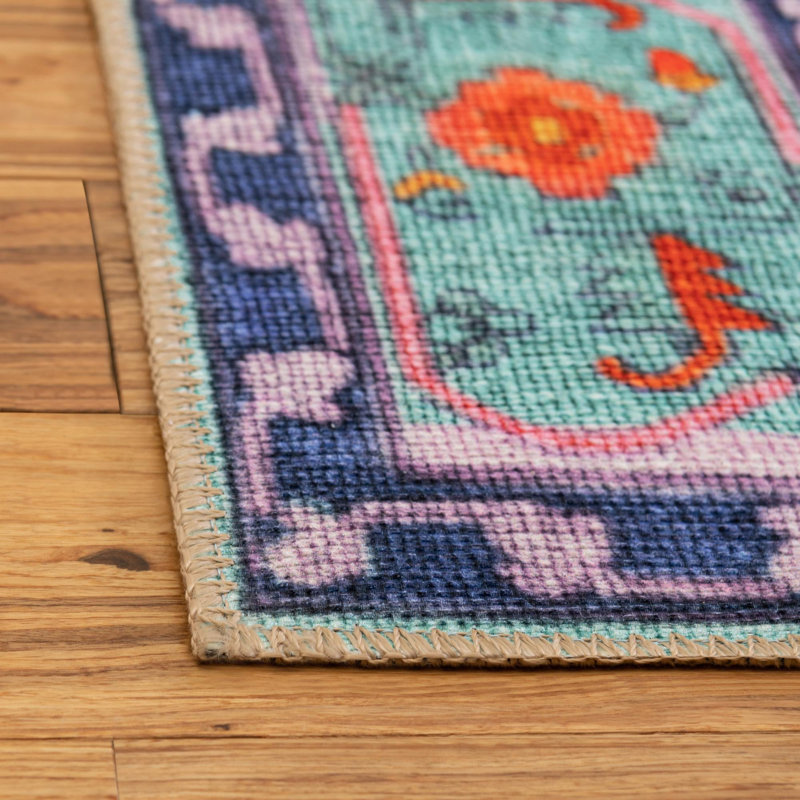 Sonja Chenille Oriental Indoor Rug, Rectangle 7'6" x 10'6"