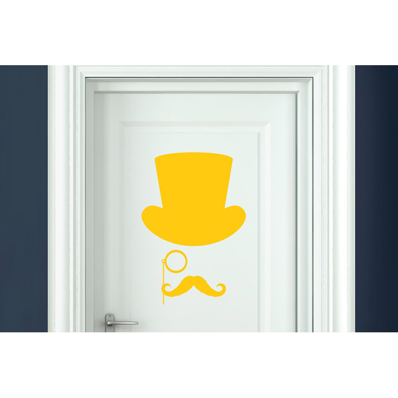 Wall Decal, Dark Yellow