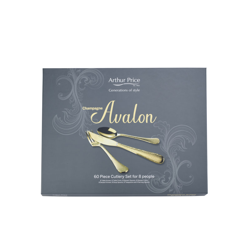 Arthur Price Avalon 60 Piece Cutlery Set