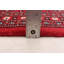 Tapis rouge foncé Finest Peshawar Bokhara 6 pi 7 po x 9 pi 7 po