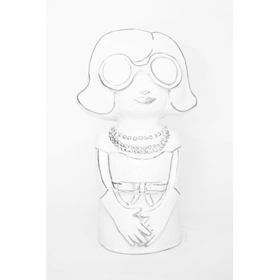 Jackie O Ceramic / Porcelain Jar